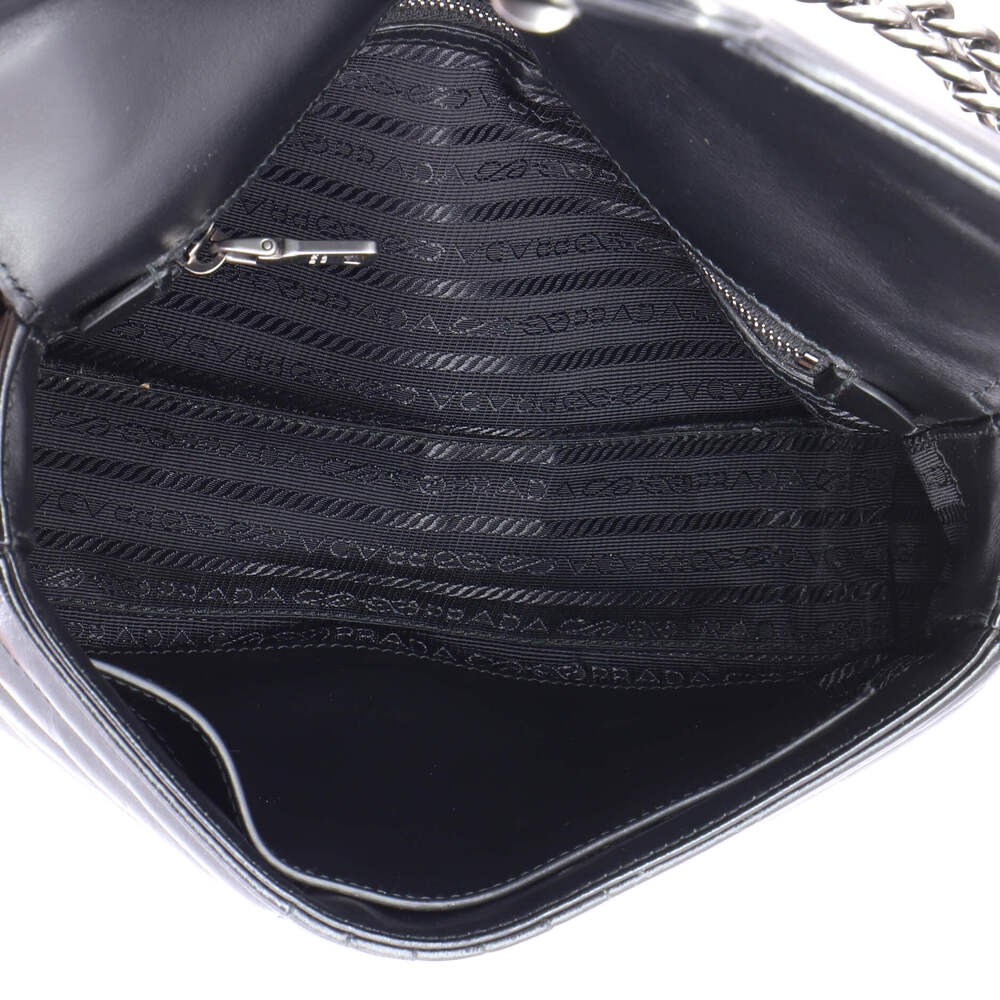 Prada Chain Flap Shoulder Bag Diagramme #254893P16B - Picture 5 of 7